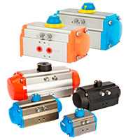 Pneumatic actuators